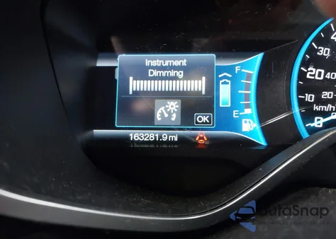 2013 Ford C-Max Hybrid Sel из США, поврежденный, VIN 1FADP5BU8DL536943